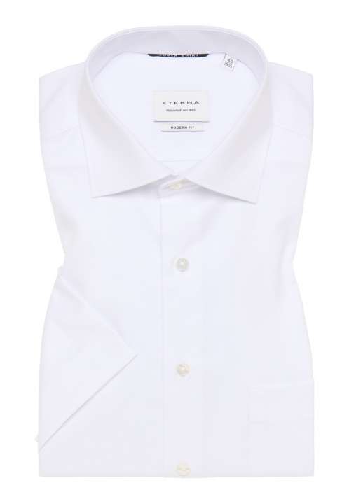 Priser på Eterna skjorte modern fit kort ærmer Cover shirt 8817 C19K 00_45/2XL