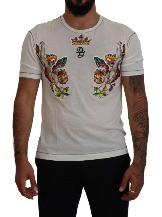 Priser på Dolce & Gabbana Hvid T-shirt