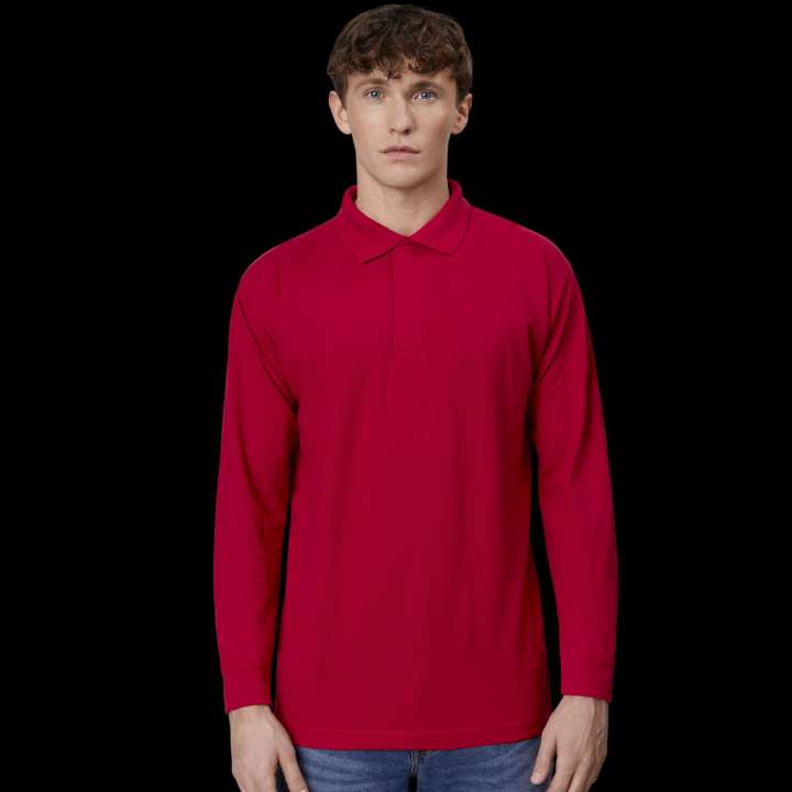 Priser på ID Pro Wear Herre Polo - Red - 4XL