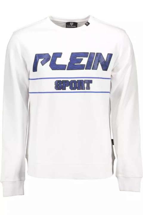 Priser på Plein Sport Hvid Bomuld Sweater