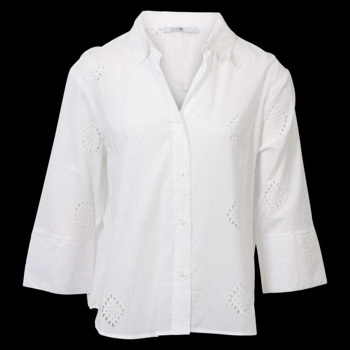 Priser på Hailys Dame Skjorte - White - XS