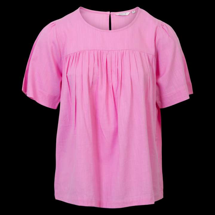 Priser på Sirup Dame Kortærmet bluse - Begonia Pink - 2XL