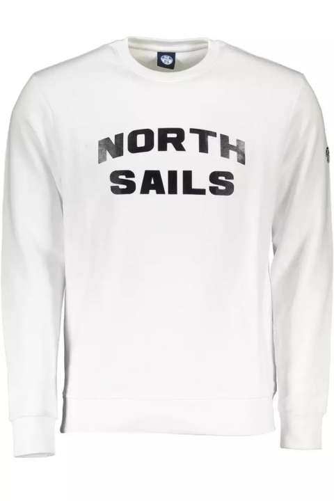 Priser på North Sails Hvid Bomuld Sweater