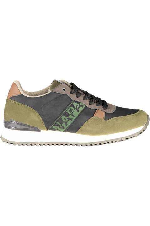 Priser på Napapijri Grøn Polyester Sneakers