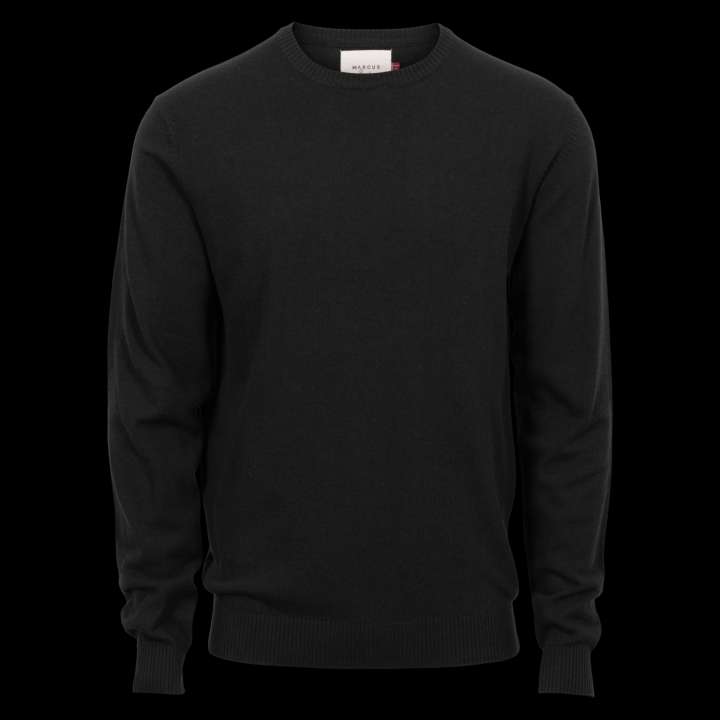 Priser på Marcus Herre Striktrøje - Black - 2XL