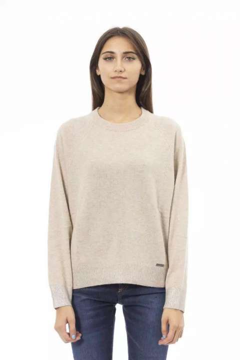 Priser på Baldinini Trend Baldinini Beige Uld Sweater