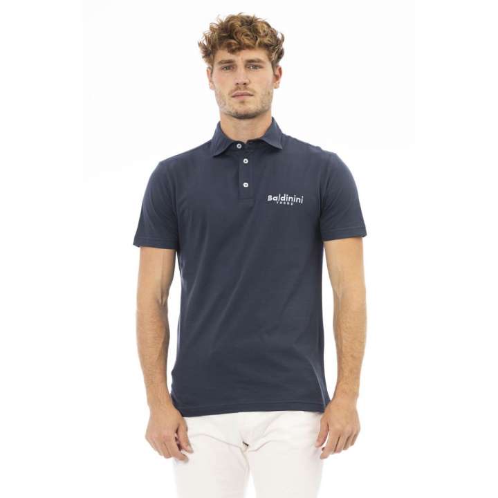 Priser på Baldinini Trend Baldinini Blå Bomuld Polo Shirt