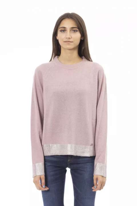 Priser på Baldinini Trend Baldinini Pink Uld Sweater