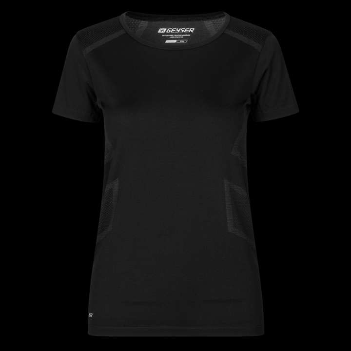 Priser på GEYSER by ID GEYSER Dame T-shirt - Sort - 3XL