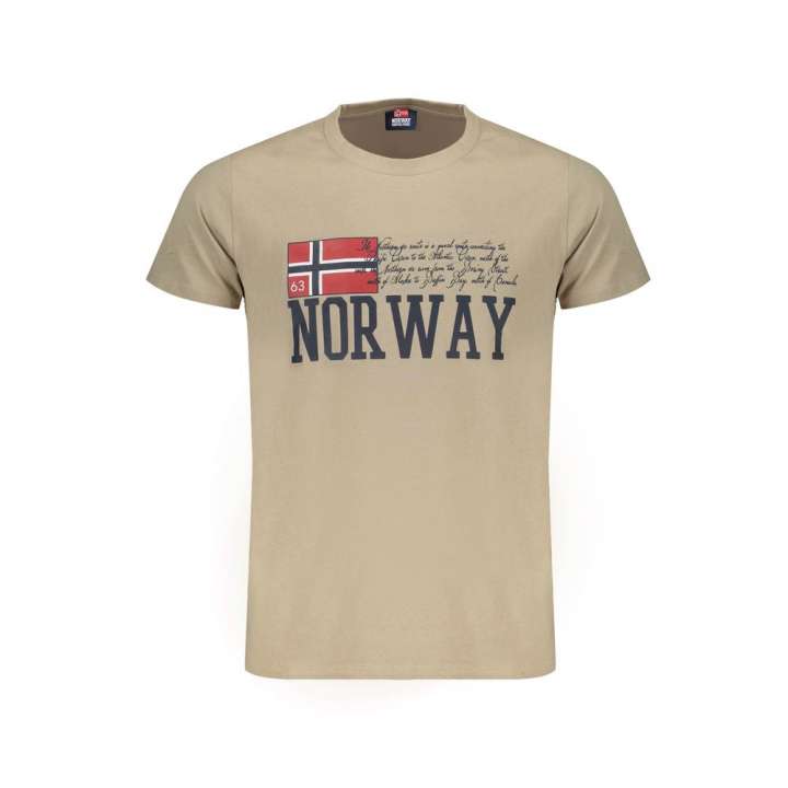 Priser på Norway 1963 Beige Bomuld T-Shirt