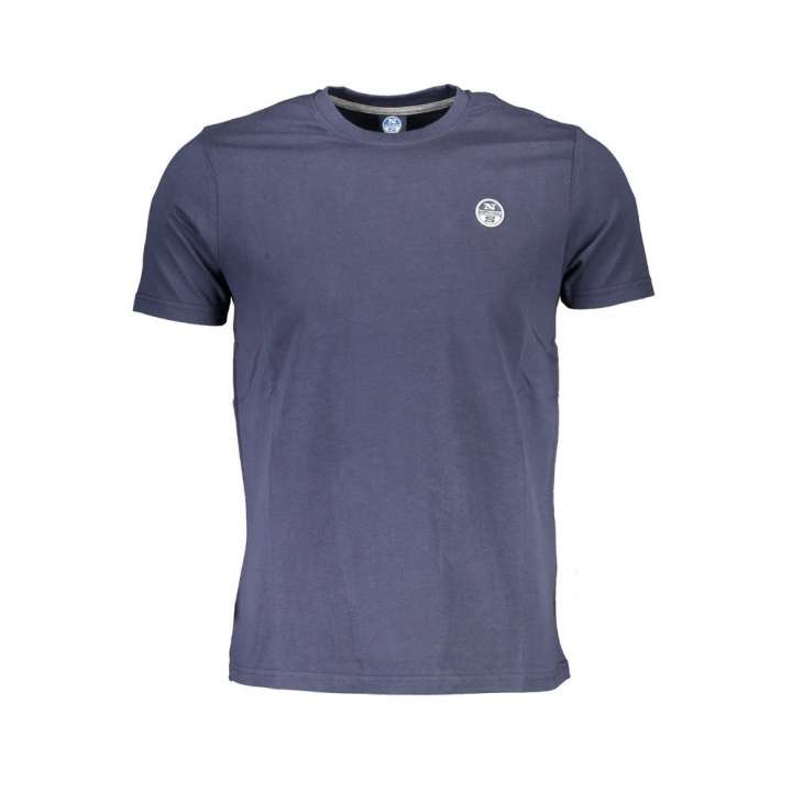 Priser på North Sails Blue Cotton Casual Round Neck Tee