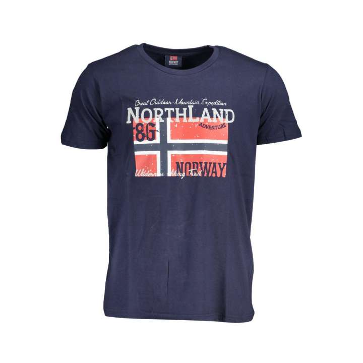 Priser på Norway 1963 Blue Cotton T-Shirt