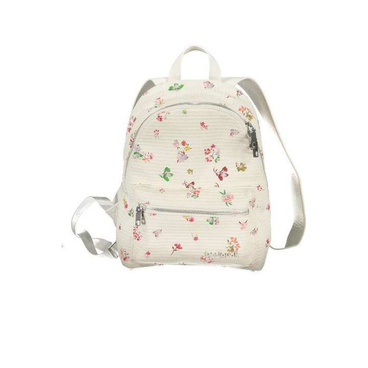 Priser på Desigual Hvid Polyethylene Backpack