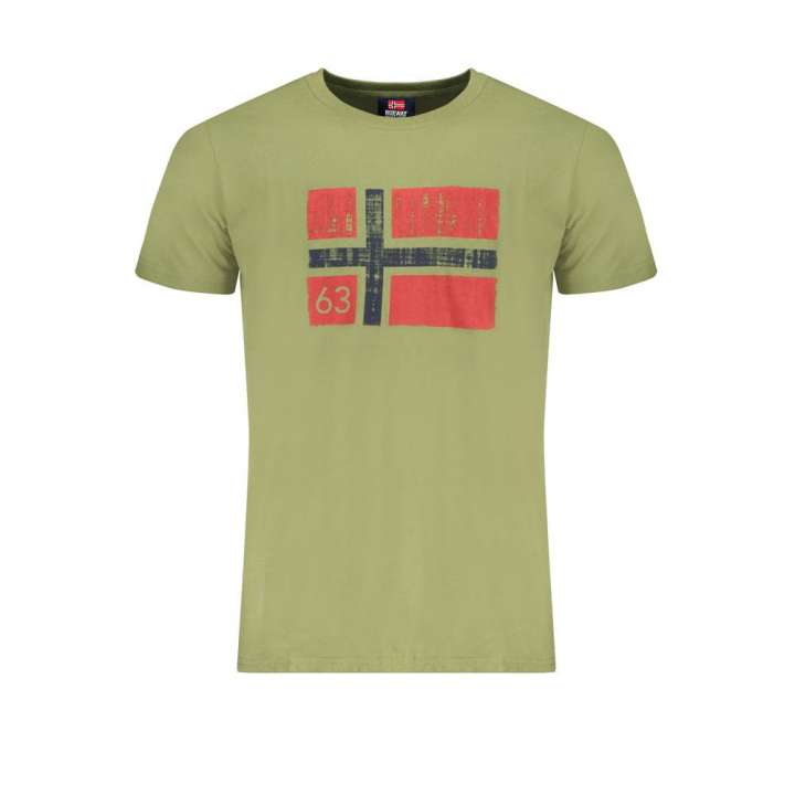 Priser på Norway 1963 Green Cotton T-Shirt