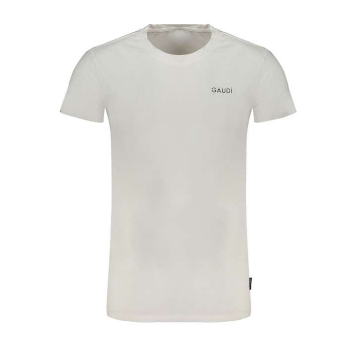 Priser på Gaudi White Cotton T-Shirt