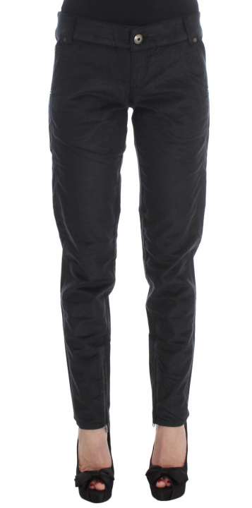 Priser på Ermanno Scervino Chic Black Regular Fit Trousers