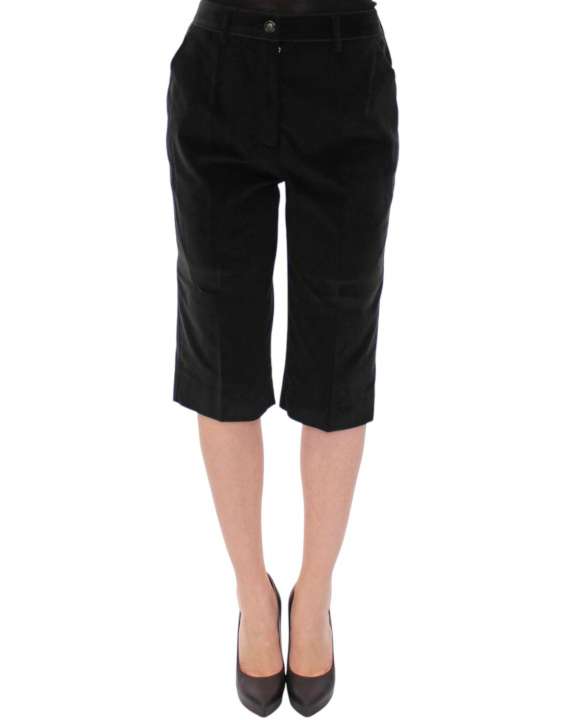 Priser på Dolce & Gabbana Elegant Designer Black Shorts