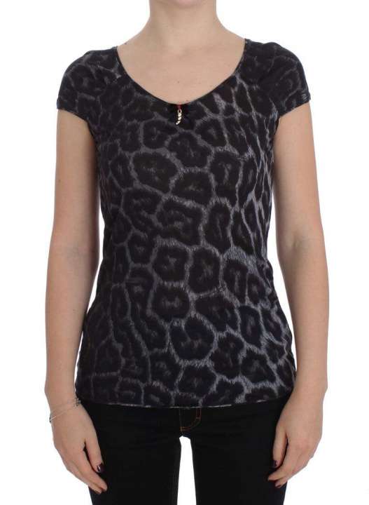 Priser på Chic Leopard Modal Top by Cavalli