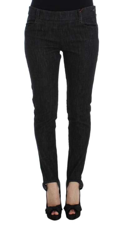 Priser på Ermanno Scervino Elegant Slim Fit Blue Jeans