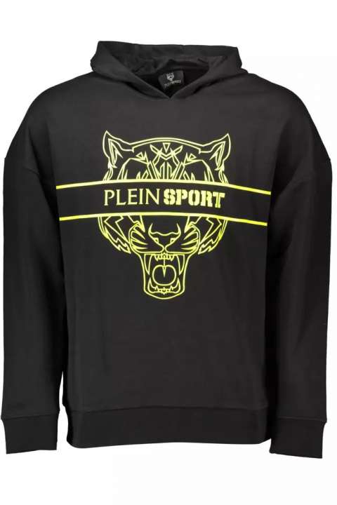 Priser på Plein Sport Sort Bomuld Sweater