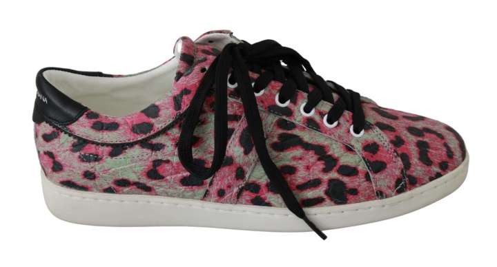 Priser på Dolce & Gabbana Multicolor Crocodile Leather Sneakers