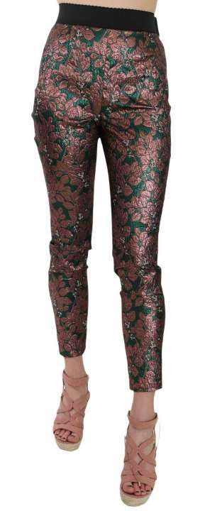 Priser på Dolce & Gabbana Elegant Multicolor Designer Pants