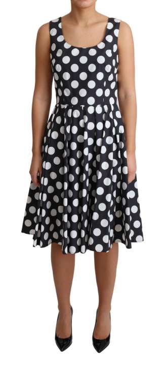 Priser på Dolce & Gabbana Polka Dot Sleeveless A-Line Dress