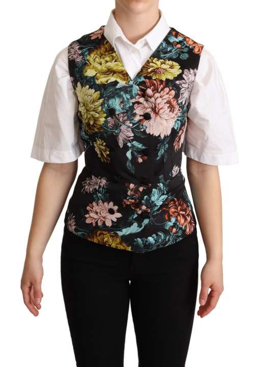 Priser på Dolce & Gabbana Exquisite Floral Jacquard Waistcoat