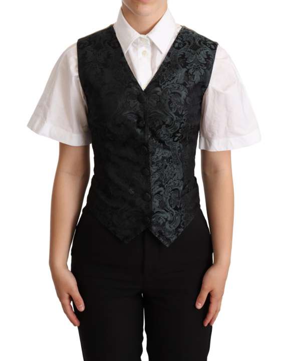 Priser på Dolce & Gabbana Enchanting Jacquard Floral Waistcoat