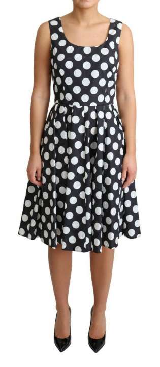 Priser på Dolce & Gabbana Polka Dot Sleeveless A-Line Dress