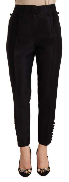 Priser på Dsquared2 Chic High-Waist Cropped Trousers