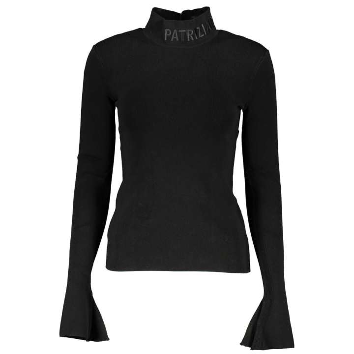 Priser på Patrizia Pepe Elegant Turtleneck Embroidered Sweater