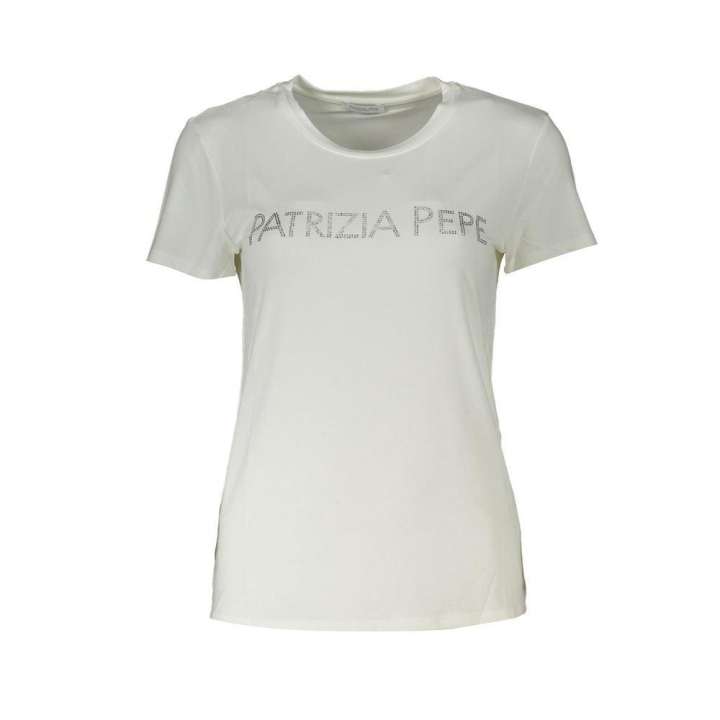 Priser på Patrizia Pepe Chic Sparkling Crew Neck Tee