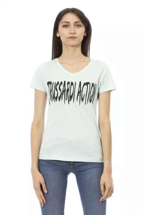 Priser på Trussardi Action Blå Bomuld Tops & T-Shirt