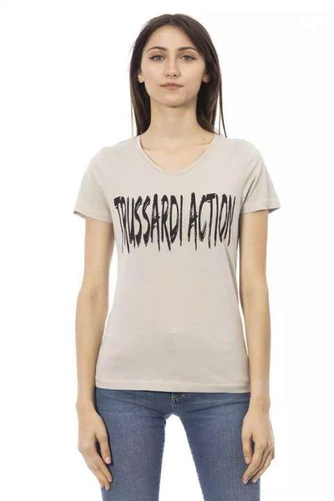 Priser på Trussardi Action Beige Bomuld Tops & T-Shirt