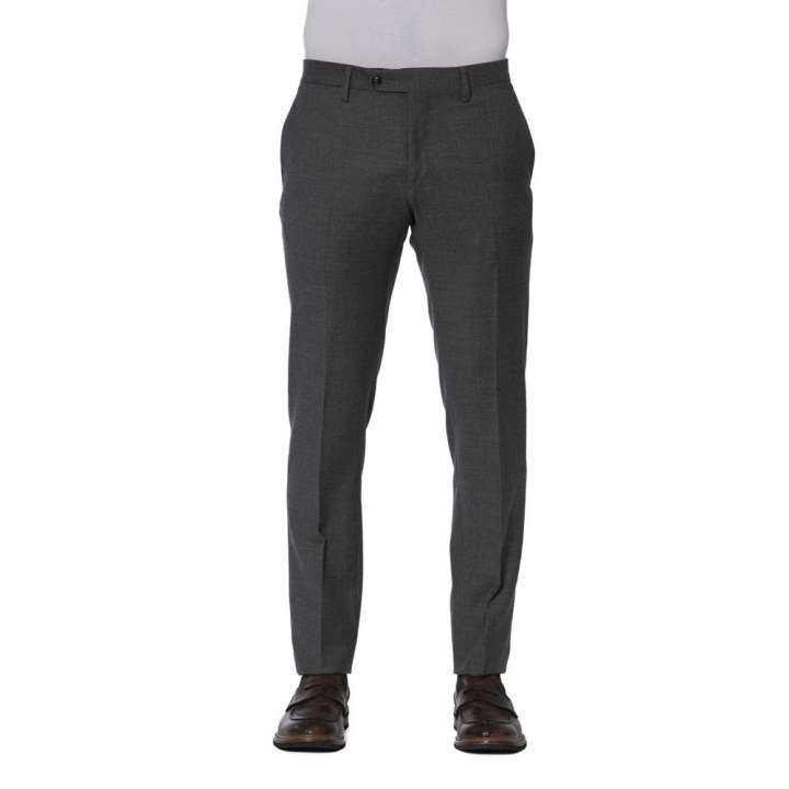 Priser på Trussardi Elegant Gray Trousers with Tailored Finish