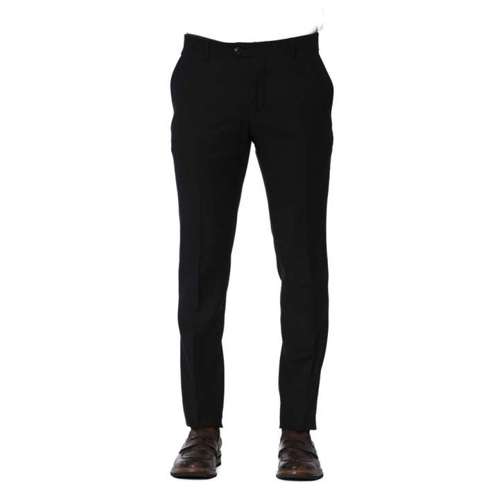 Priser på Trussardi Elegant Black Trousers for Distinguished Style