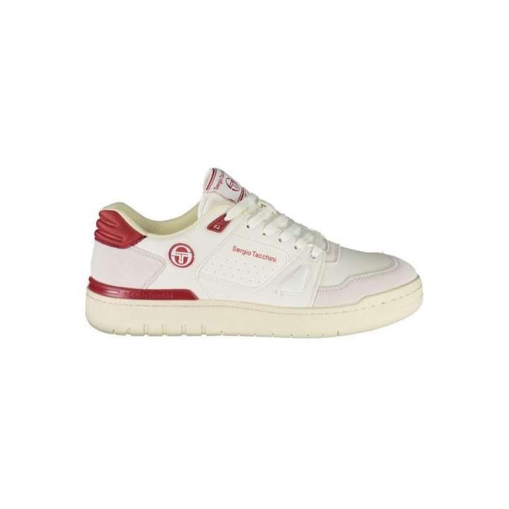 Priser på Sergio Tacchini Milan Inspired Sports Sneakers in White