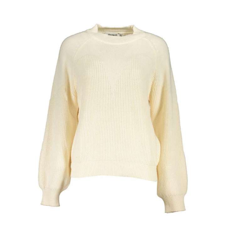 Priser på Desigual Chic Turtleneck Sweater with Contrast Details