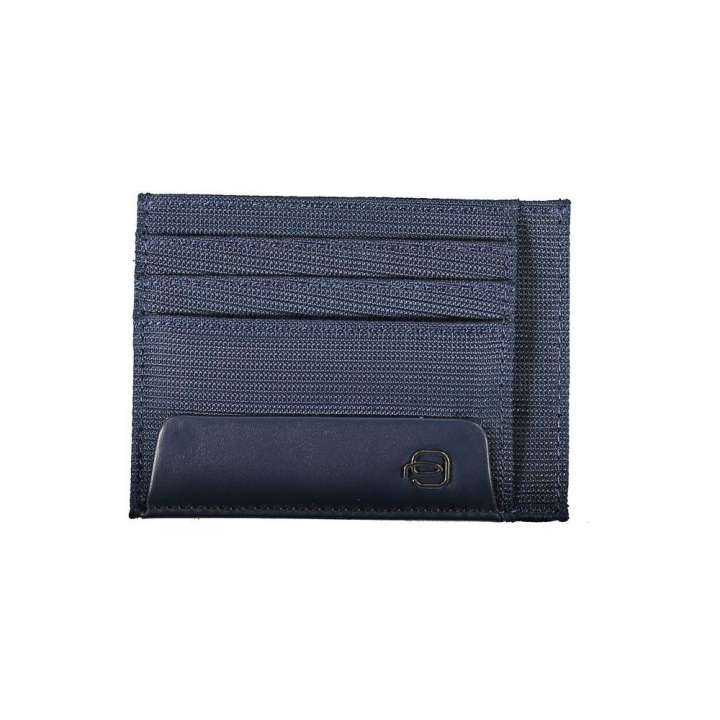 Priser på Piquadro Elegant Blue Card Holder with Contrast Details