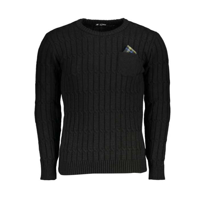 Priser på U.S. Grand Polo Twisted Crew Neck Sweater with Contrast Details