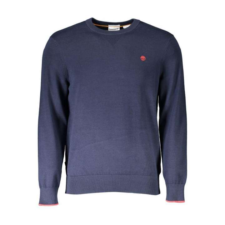 Priser på Timberland Classic Organic Crew Neck Sweater in Blue