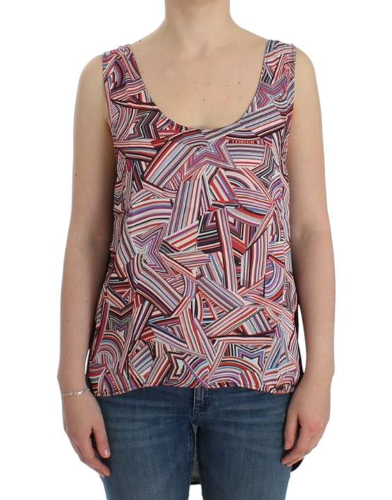 Priser på Costume National Chic Multicolor Sleeveless Top