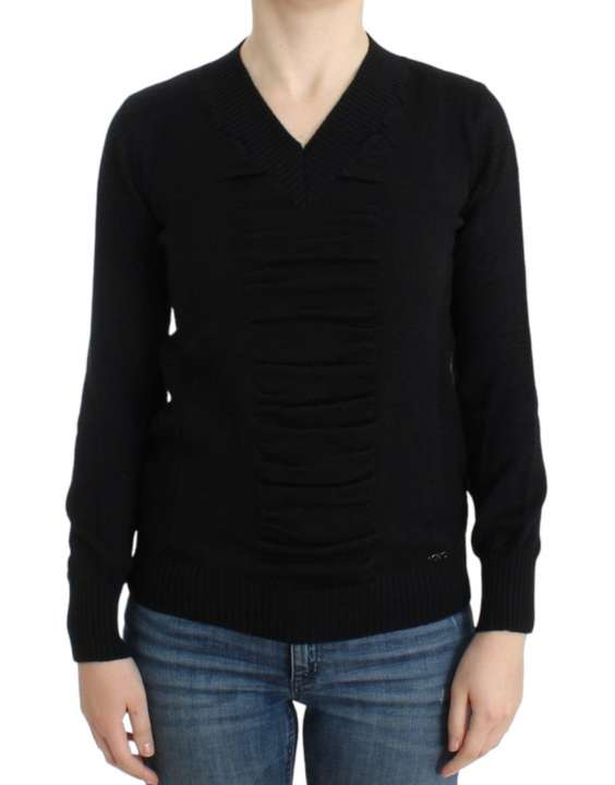 Priser på Costume National Elegant V-Neck Lightweight Sweater