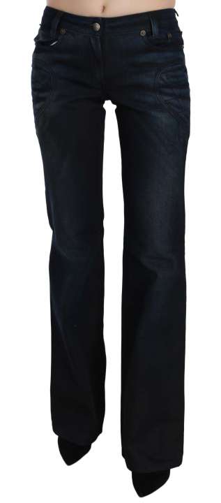 Priser på Just Cavalli Chic Mid Waist Straight Denim Pants