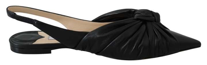 Priser på Jimmy Choo Elegant Pointed Toe Leather Flats