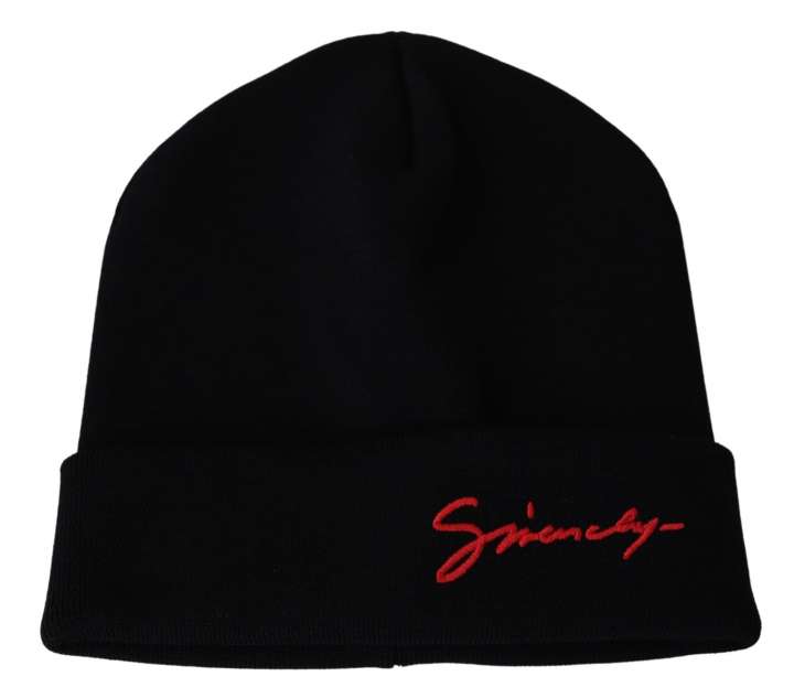 Priser på Givenchy Chic Unisex Wool Beanie with Signature Accents