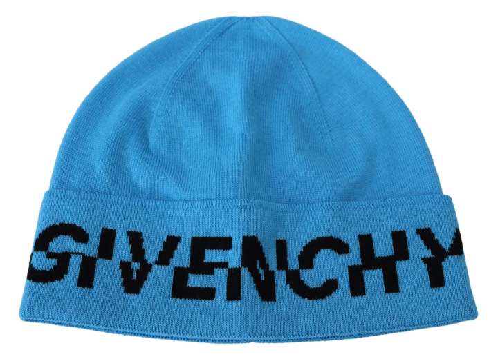 Priser på Givenchy Chic Unisex Wool Beanie with Logo Detail