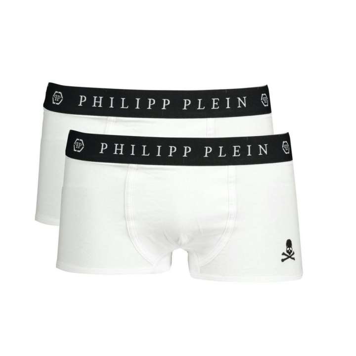 Priser på Philipp Plein Elevated Comfort White Boxer Duo