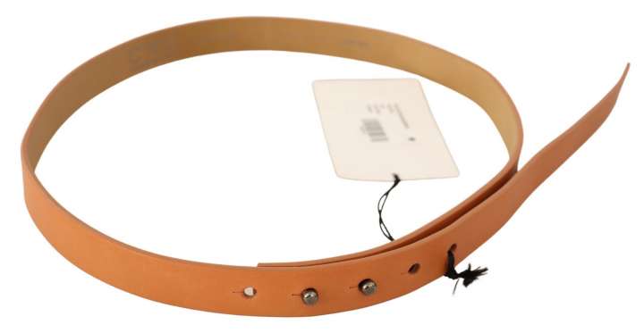 Priser på Costume National Chic Orange Leather Fashion Belt